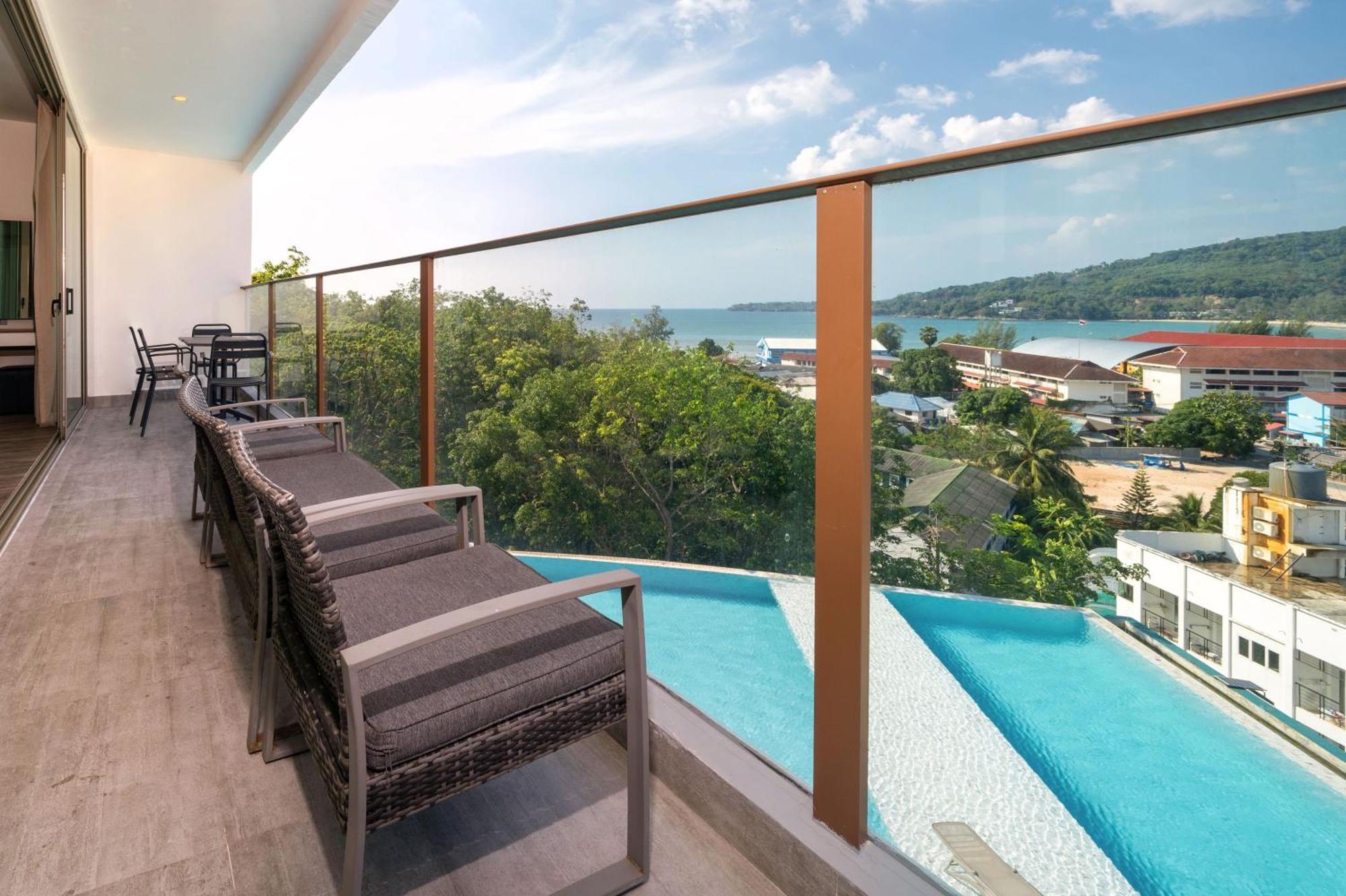 Sea View 2Br Apartment Oceana C35, Just 5 Min Walk To Kamala Beach Exterior foto
