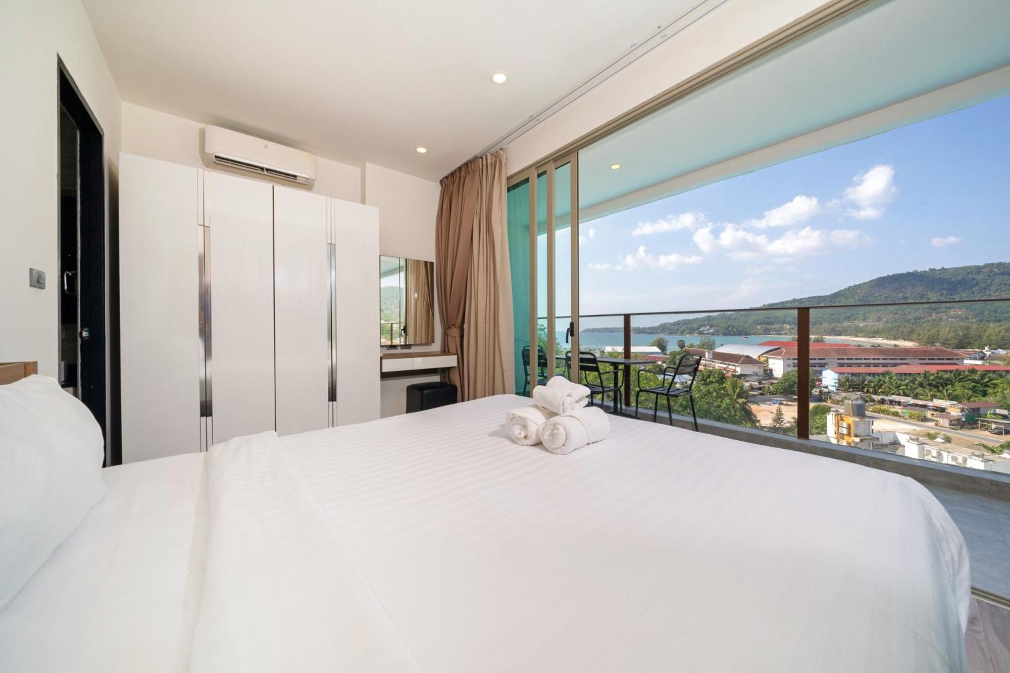 Sea View 2Br Apartment Oceana C35, Just 5 Min Walk To Kamala Beach Exterior foto