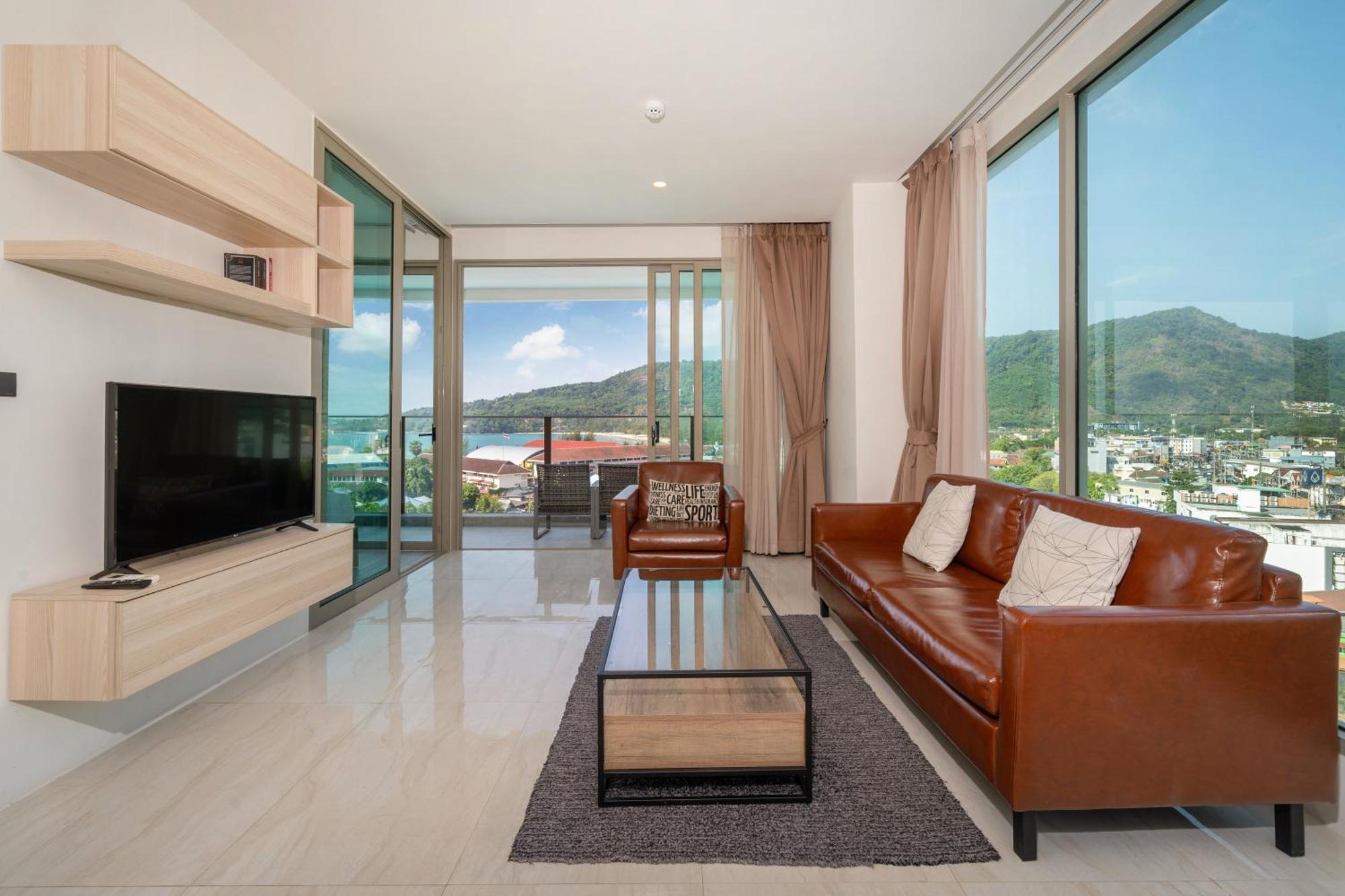 Sea View 2Br Apartment Oceana C35, Just 5 Min Walk To Kamala Beach Exterior foto