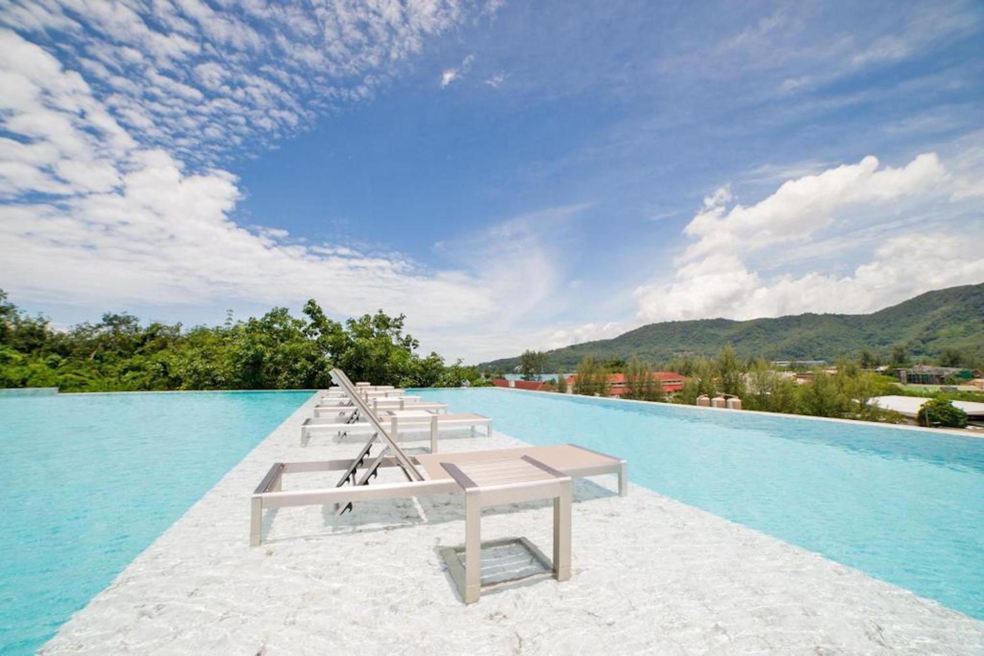 Sea View 2Br Apartment Oceana C35, Just 5 Min Walk To Kamala Beach Exterior foto