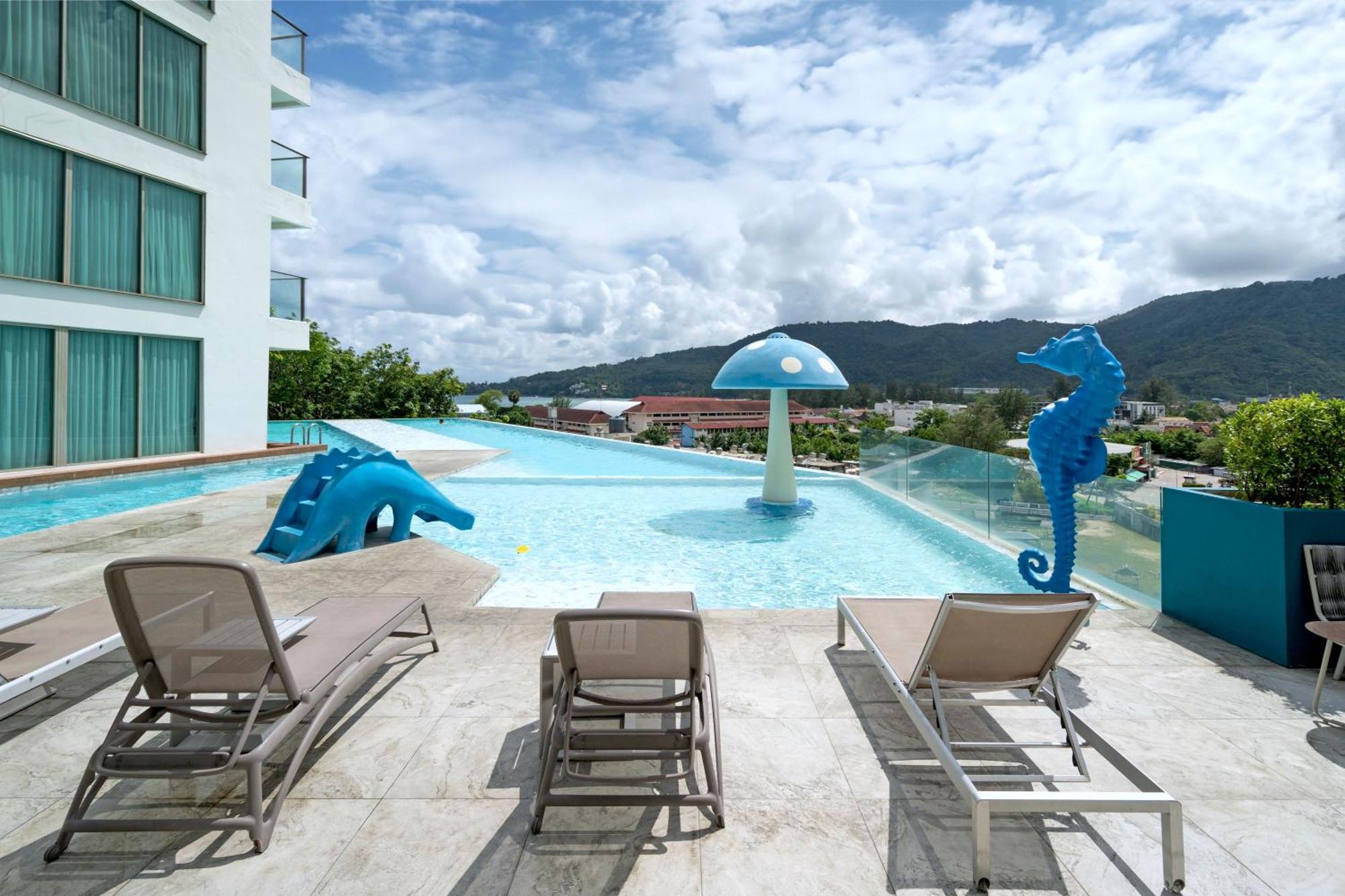 Sea View 2Br Apartment Oceana C35, Just 5 Min Walk To Kamala Beach Exterior foto